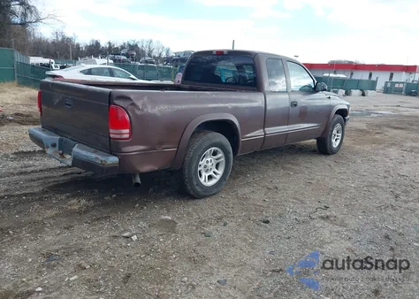 2004 Dodge Dakota Sport z USA, uszkodzony, nr VIN 1D7GL32KX4S698266